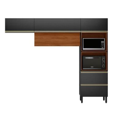 Imagem de Cozinha Modulada Proença 3 Peças com Torre Quente 2 Fornos - Demartêz