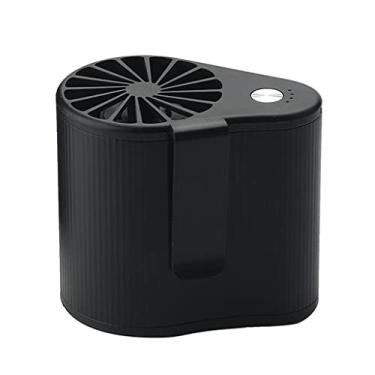 Imagem de ZZTWER Mini ventilador de pendurar na cintura, ventiladores pessoais de carregamento USB, ventilador pequeno de verão preguiçoso para cama, mesa, escritório, quarto, mesa