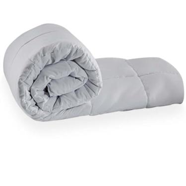 Imagem de Edredom Toque de Pétalas Acetinado 100% Poliéster Kacyumara - Casal - Toque de Pétalas Prata