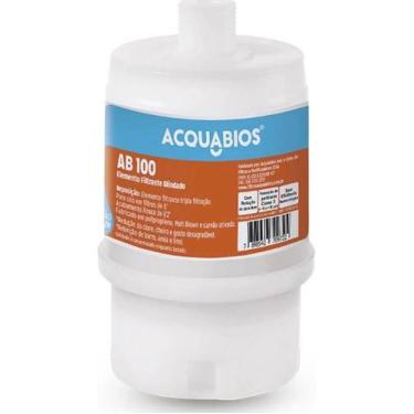 Imagem de Refil Ab100 Acquabios Vazão 60L/H Tripla Filtração 1005-0001 - Acquali