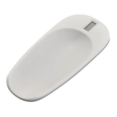 Imagem de DimyFew Balança de cozinha digital de bolso, mini balança multifuncional de alta precisão para medição de peso de chá, ferramenta para escritório, bar e casa, Branco