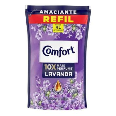 Imagem de Amaciante de Roupa Comfort Lavanda 900mL, Lavanda, 900ml