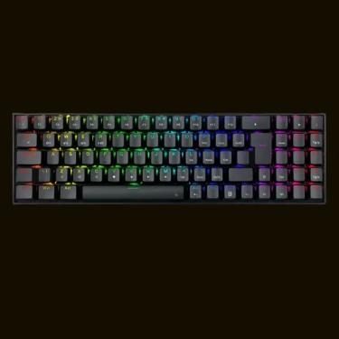 Imagem de Teclado Gamer Redragon Zed Pro Rgb K627p-wns-b (pt-brown)