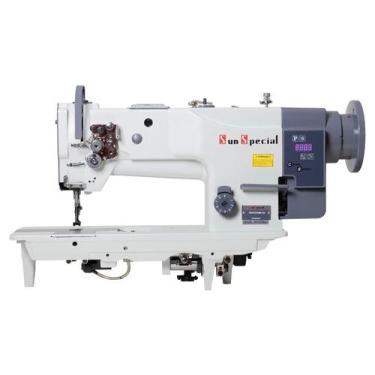 Imagem de Máquina Costura Industrial Pespontadeira Plana Transporte Triplo SSTC3