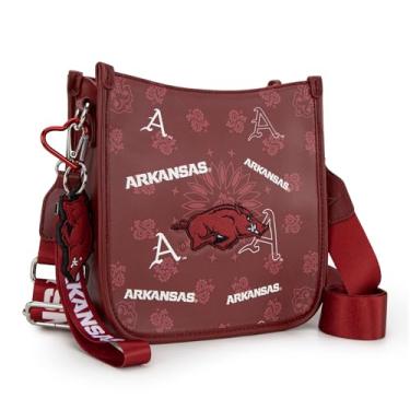 Imagem de Montana West Bolsa transversal média para bolsas esportivas femininas, Afu-Borgonha