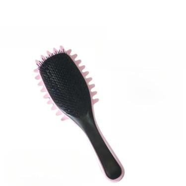 Imagem de Escova Onda Finalizadora Definição de Cachos e Finalização para Cabelo Cacheado Crespo(Rosa bebe Ondas)