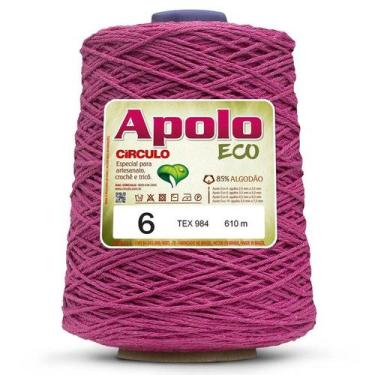 Imagem de BARBANTE APOLO ECO CIRCULO Nº 06 - 600G - 610 M, 6122 - PINK