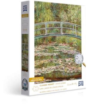 Imagem de Toyster - Coleção Obras de Arte - Monet: A lagoa com lírios - Quebra-cabeça 500 peças - Game Office