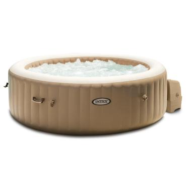 Imagem de Intex Whirlpool Pure SPA Bubble Massage 28426-196 cm de diâmetro x 71 cm, para 4 pessoas, capacidade de 795 l, cor bege