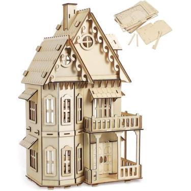 Imagem de Kit de modelos de quebra-cabeça 3D CUTEROOM Fantasy Villa