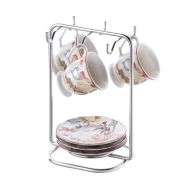 Imagem de Suporte para xícaras e pires de café dourado - Linha Caffè - Future