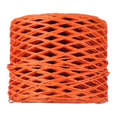 Imagem de Fita de papel de ráfia para artesanato, 2 mm x 218 jardas fio de cordão de ráfia para embrulhar presentes, fita de papel para artesanato, tecer, chapéus, bolsas, crochê, projetos de artesanato DIY