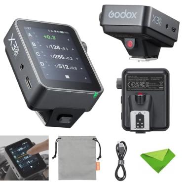 Imagem de Godox X3 Pro C X3Pro C Disparador de flash TTL com tela sensível ao toque para Canon, sem fio 2.4G, tela LCD de 2,4", integração Bluetooth e controle por aplicativo, transmissor de flash sem fio