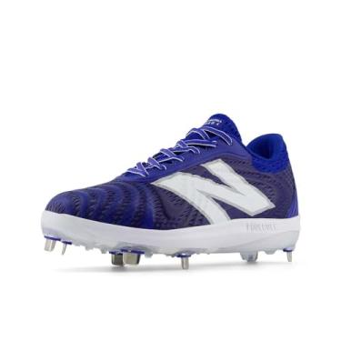 Imagem de New Balance FuelCell 4040 V7 Tênis de beisebol masculino de metal, Team Royal/branco óptico, 5