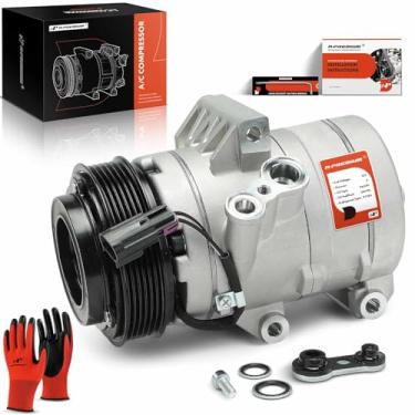 Imagem de A-Premium Compressor de ar condicionado com embreagem compatível com Ford Fusion 2006-2012 e Lincoln MKZ Zephyr e Mercury Milan Sedan