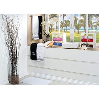 Imagem de Jogo De Banho Artemis 05 Peças, Mellindre, Composição Da Toalha: Atoalhado 100% Algodão., Preto Grande, Sofisticata 2018-2216