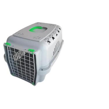 Imagem de Caixa Transporte Falcon Neon Aço Para Cães E Gatos N.3 - Durapets