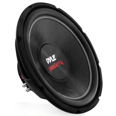 Imagem de Pyle Altifalante de áudio subwoofer para carro, 800 V, cone de papel não prensado de 8", cesta de plástico preto, bobina móvel dupla, impedância de 4 ohm, estéreo