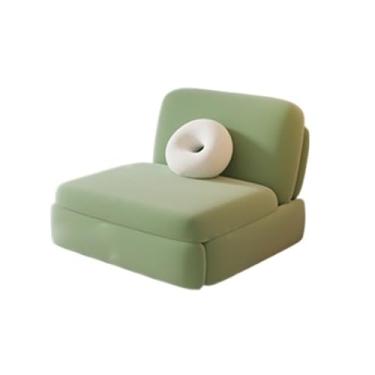 Imagem de Sofá-cama dobrável Cadeira conversível, cama otomana, otomano dobrável multifuncional, sofá-cama para sala de estar, apartamento, escritório(70cm)