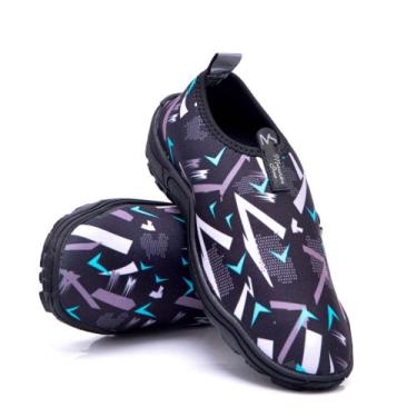 Imagem de Sapatilha Hibrida nautica top neoprene unissex praia rio canoagem cach