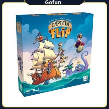 Imagem de Jogo de tabuleiro Captain Flip Family Game 2-5 jogadores com mais de 8