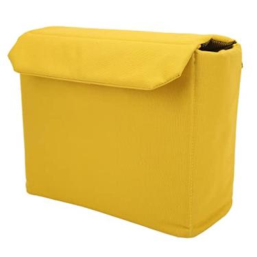 Imagem de Cryfokt Saco à Prova de Choque da Inserção da Câmera para Flashes Lentes de Slr, Saco Interno Caixa Câmera Portátil de Pouco Peso para a Fotografia Exterior Amarelo S (L)