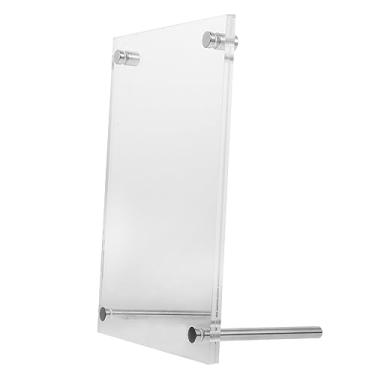 Imagem de 1 porta-retratos de acrílico para exibição de certificados, porta-retratos decorativos, estilo simples, moldura de mesa para medalhas e documentos