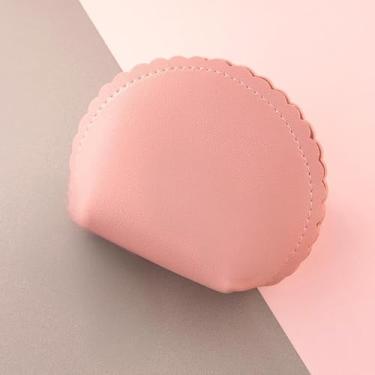 Imagem de Carteira pequena para meninas, pequena, fresca, porta-moedas, rosa