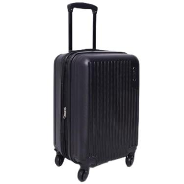 Imagem de Mala Viagem Bordo 10kg Expansível Cabine Rodinha Giratória Abs Premium Padrão ANAC