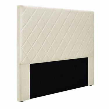 Imagem de Cabeceira King Size 1,95m Givenchy Linho Natural - Gran Belo