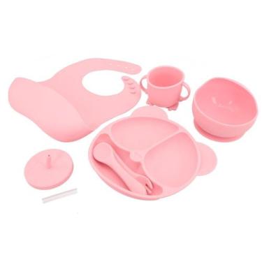 Imagem de Conjunto 6 Pçs Completo Introdução Alimentar Lovely Vibe, ROSA