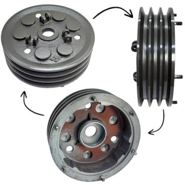 Imagem de Polia da Embreagem Microtrator Tramontini GN14 GN18