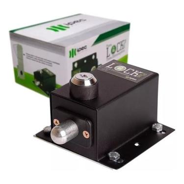 Imagem de Trava Eletromagnética Lock Plus Portão Eletronico Tranca Garagem com T