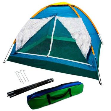 Imagem de Barraca Camping 4 Pessoas Iglu Tenda Acampamento Bolsa - Atitude Mix, 