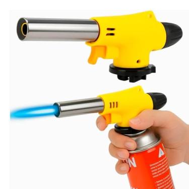 Imagem de Maçarico Portátil Culinário Gourmet Profissional, Automático, para Cozinha, Uso Gastronômico