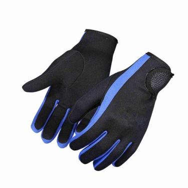 Imagem de 1.5mm Neoprene Surfing Luvas, Natação de Inverno, Rafting, Canoagem, Mergulho, Luvas de Desporto Aquático para Medusa, Pólipo e Proteção contra Afiadas Com Fecho Ajustável de (M)