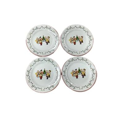 Imagem de Zrike Brands by R Squared Peanuts Dinner Plates 4 unidades, Peanuts Gang Around the Tree