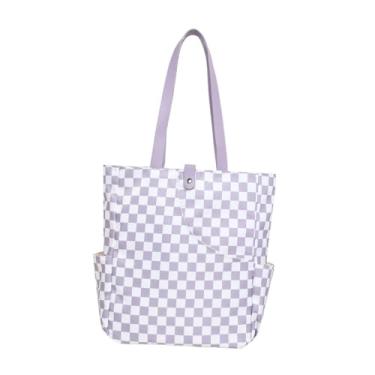 Imagem de menolana Bolsa para Pickleball, Bolsa de Ombro para Badminton, de Tênis Multifuncional e Elegante, para Raquete de Tênis para Roupas e Raquetes de Uso Externo, Roxo