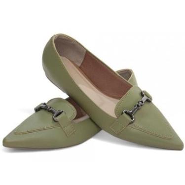 Imagem de Mocassim Sapatilha Feminina Bico Alongado Conforto-Feminino