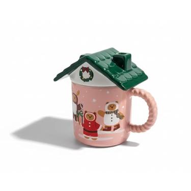 Imagem de Starbucks Caneca de casa de gengibre 400 ml | Xícara de café de cerâmica festiva | Copos colecionáveis de férias