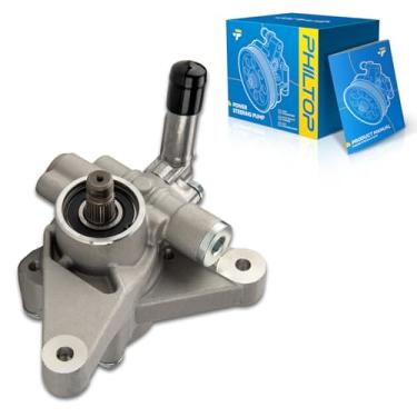 Imagem de PHILTOP Bomba de direção hidráulica 215993, adequada para 1998-2002 Accord 3.0L, substitui OE 215993, 2159938, 2820, 3081, 3081C, 56110P8A003, 56110P8CA01, 6117PX, 68822