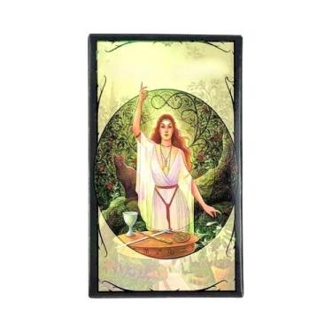Imagem de Baralho De 78 Cartas De Tarot Em Inglês Para Visões, Oráculo, Predição