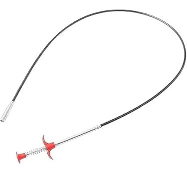 Imagem de Desentupidor Flexível com Garra Coletora de Cabelos para Pias e Ralos, Ferramenta de Limpeza de Encanamentos