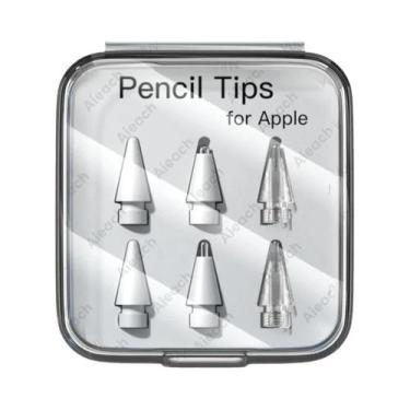 Imagem de Ponta Dupla Para Apple Pencil 2B HB 2.0 3.0 Macia E Dura Acessórios Pa