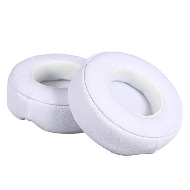 Imagem de Capa de Almofada Couro Proteína para Aros Ouvido Memória Substituição Compatível com Fones By Dr Dre MIXR Alta Elasticidade Confortável e Aconchegante