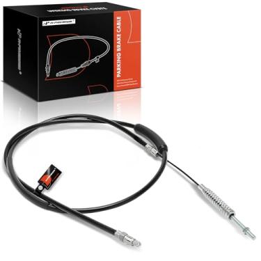 Imagem de A-Premium Conjunto de cabo de freio de estacionamento frontal compatível com modelos Ford: F-450 Super Duty, F-550 Super Duty, E-350 Econoline Club Wagon, E-350 Super Duty, E-450 Econoline Super Duty