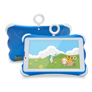 Imagem de Tablet Infantil 7 Polegadas HD Android Dual SIM 3GB 32GB 6000mAh Proteção ocular WiFi para escola