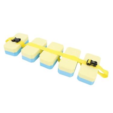 Imagem de TARSHYRY Cinto de Natação Infantil, Cinto Flutuante Ajustável de Espuma EVA para Treinamento de Natação para Crianças Com 5 Blocos de Flutuabilidade, para Piscina, Praia, Oceano, Parque