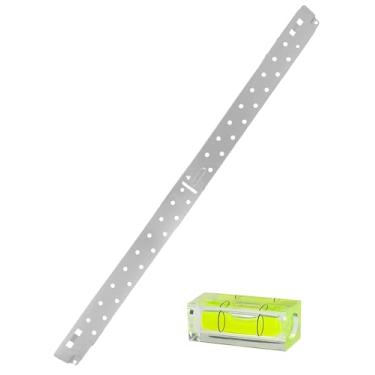 Imagem de WB56X35363 Kit de placa de montagem de micro-ondas - com nível de coluna e parafusos opcionais para instalação na parede/armário (WB56X35363 placa com nível de coluna)