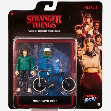 Imagem de Boneco Action Figure Stranger Things 10 cm com Bike Candide